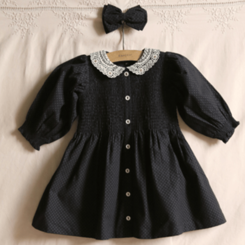 未使用　4y bonjour diary ボンジュールダイアリー ワンピース 美品 bonjour diary dress ワンピース エプロン ドレス 4y