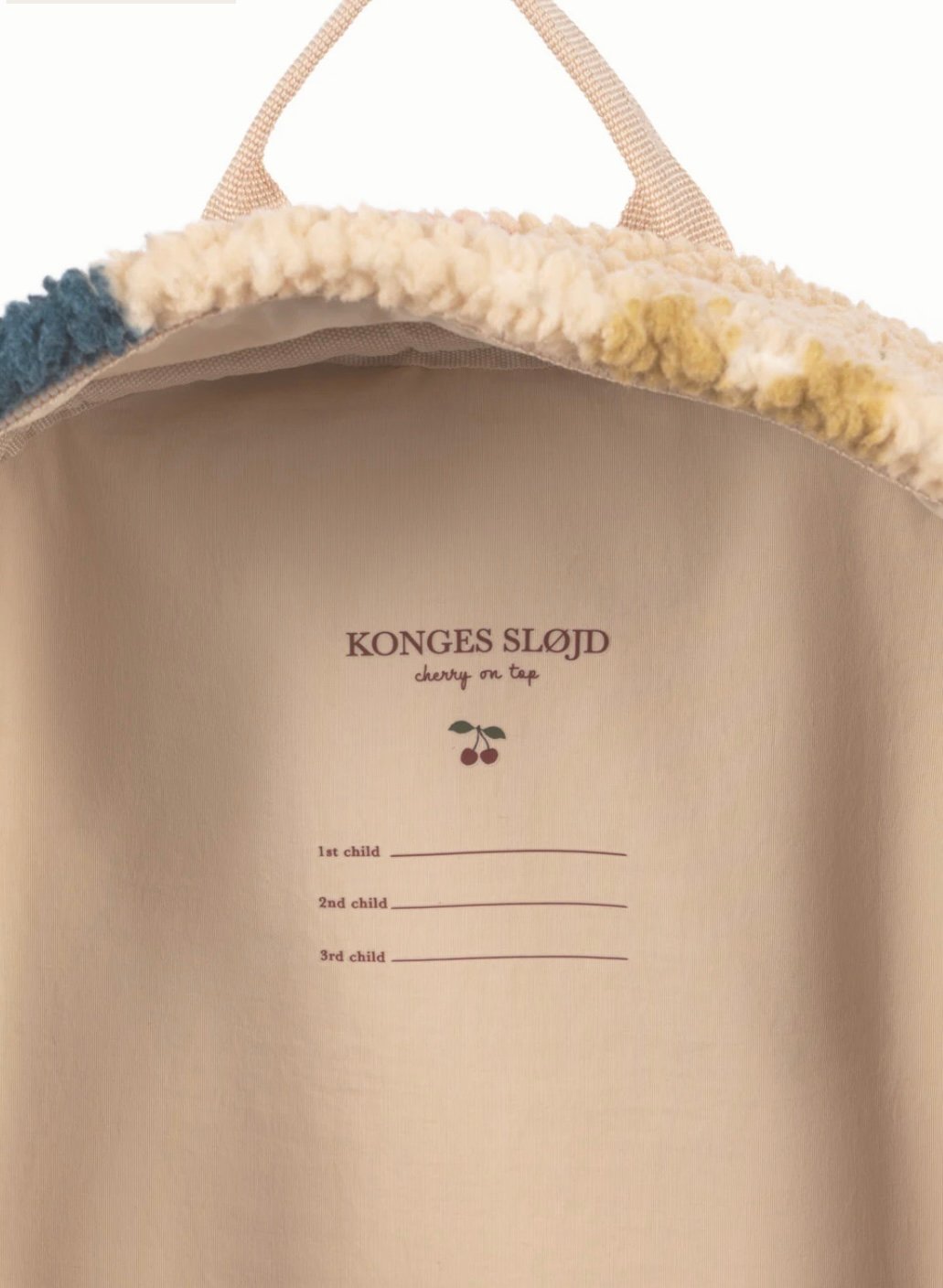Konges Slojd]【残りわずか！】JODY TEDDY BACKPACK GRS |