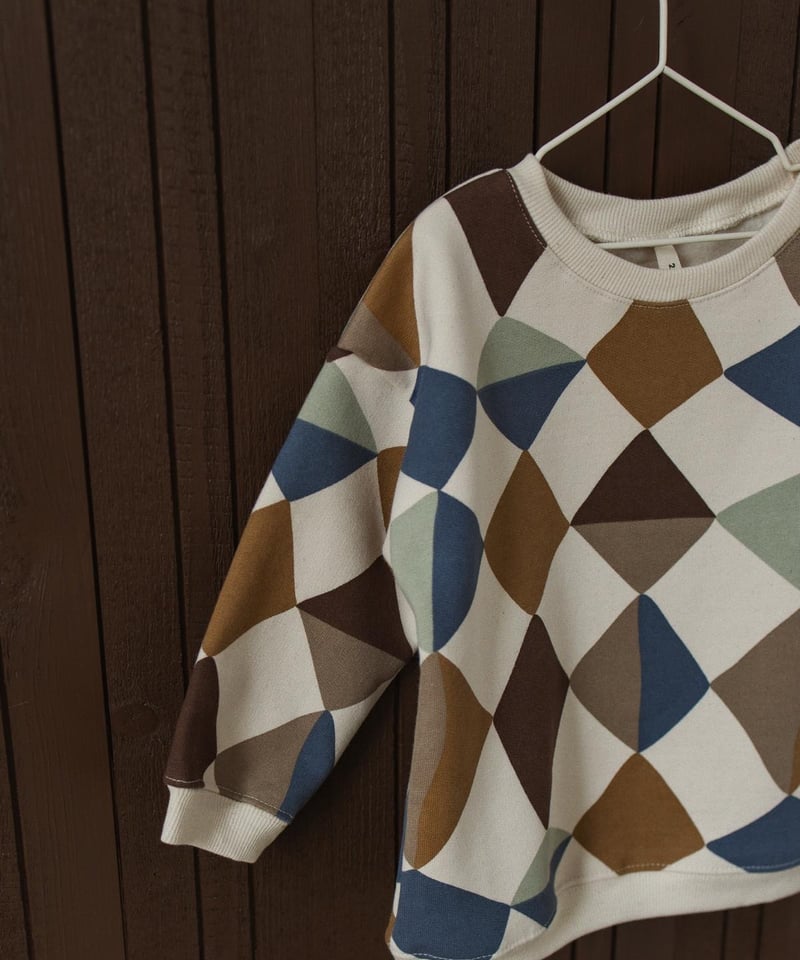 ORGANIC ZOO]【残りわずか！】Kite Patchwork Sweatshirt