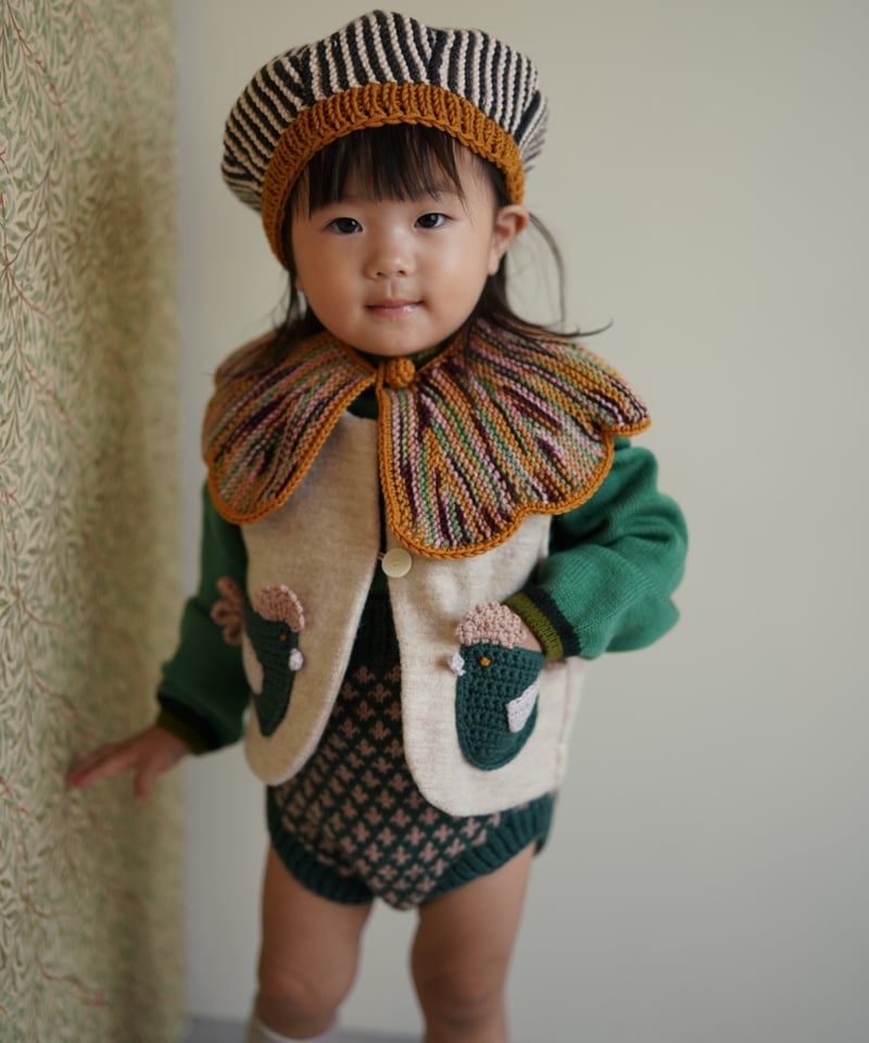Kalinka]【残りわずか！】Caspian Chicken Vest | Mousse