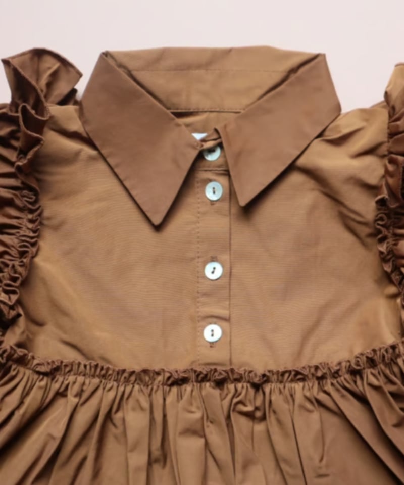 Christina Rohde 黒いフリルワンピース サイズ6 CHRISTINA ROHDE