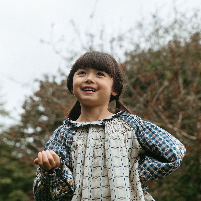 Lali Kids]【再入荷！！】Tulip Dress | Double-Sided Ya