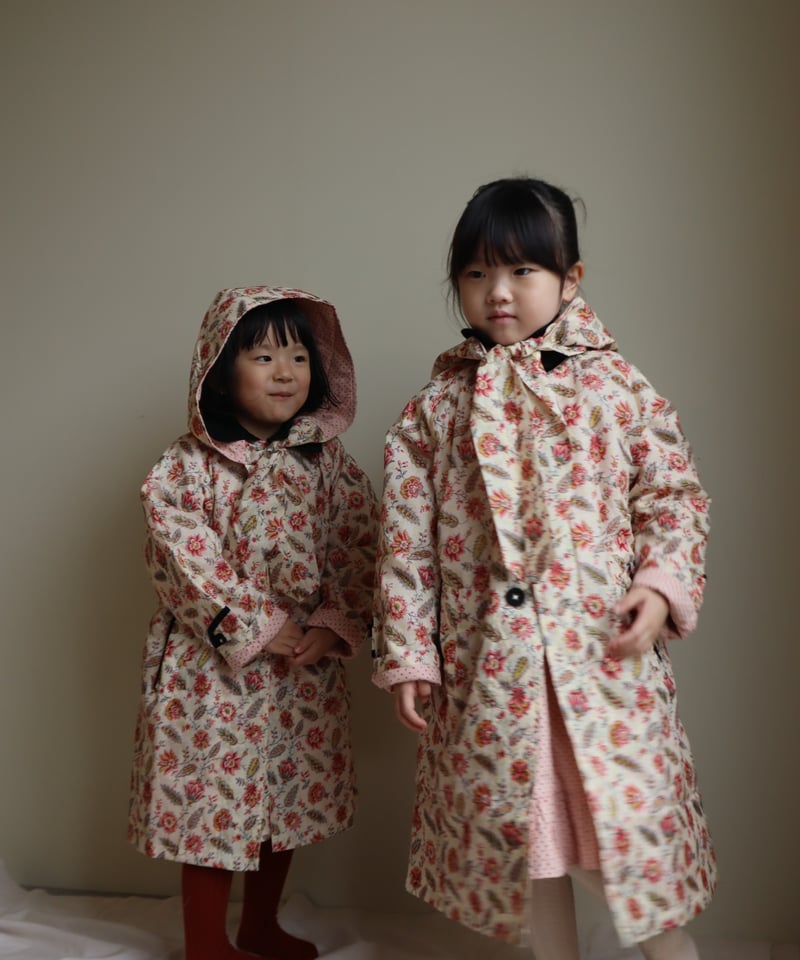 BONJOUR DIARY] TRENCH COAT | Aline print | Ro