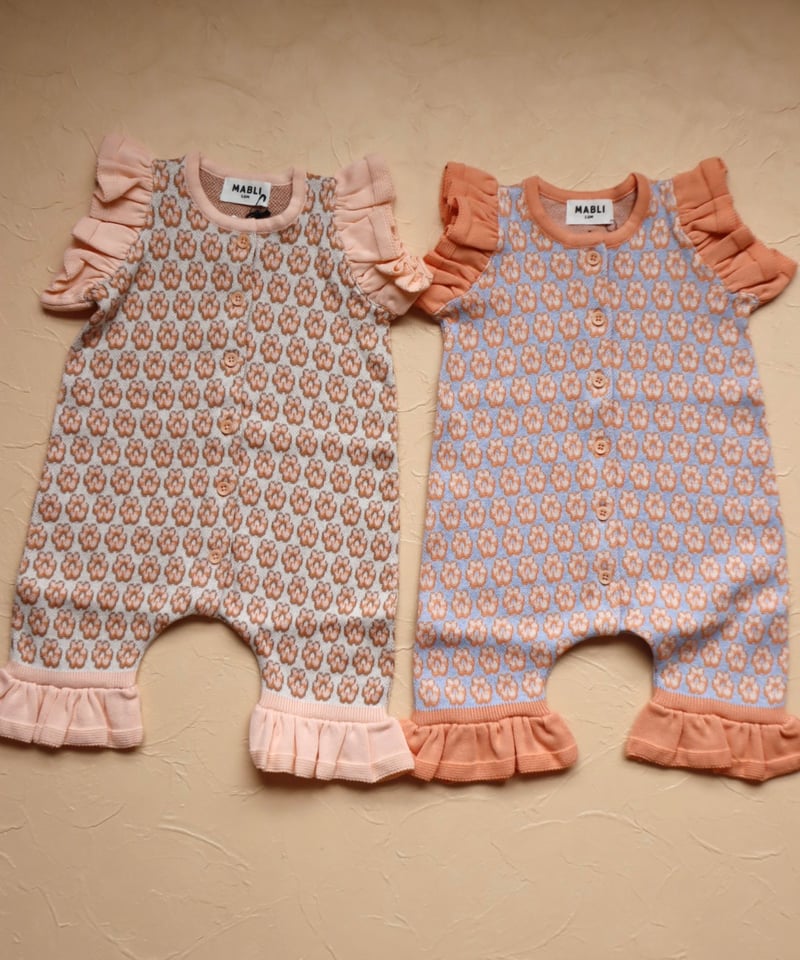 MABLI] DONUT ROMPER | BLUSH | RonRon baby and