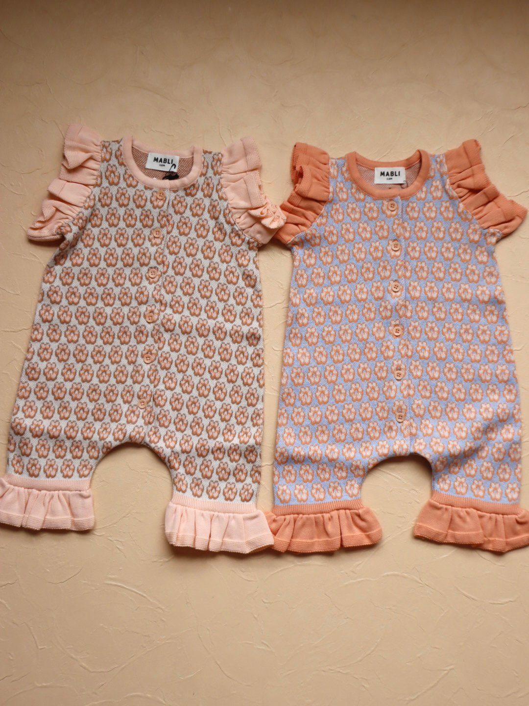 MABLI] DONUT ROMPER | BLUSH | RonRon baby and