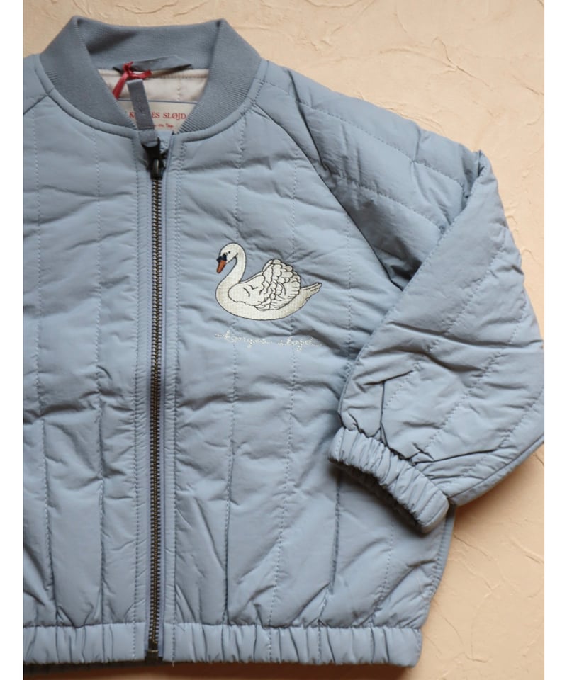 【新品】konges sloejd SWAN柄 アウター 18m Konges Slojd] JUNO BOMBER JACKET | SLEET | Ro