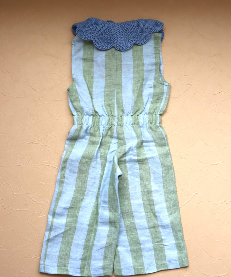 Kalinka]【残りわずか！】Cordelia Overall | Pastel Stri