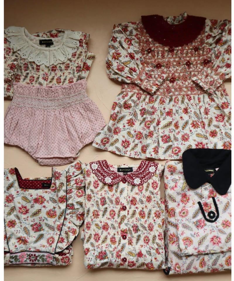 BONJOUR DIARY]【2Y／3Y: LAST2点！】BABY SET WITH RE