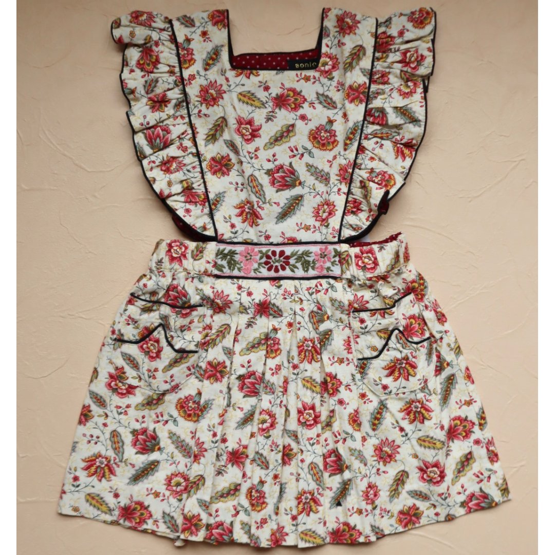BONJOUR DIARY]【残りわずか！】APRON DRESS | Aline prin