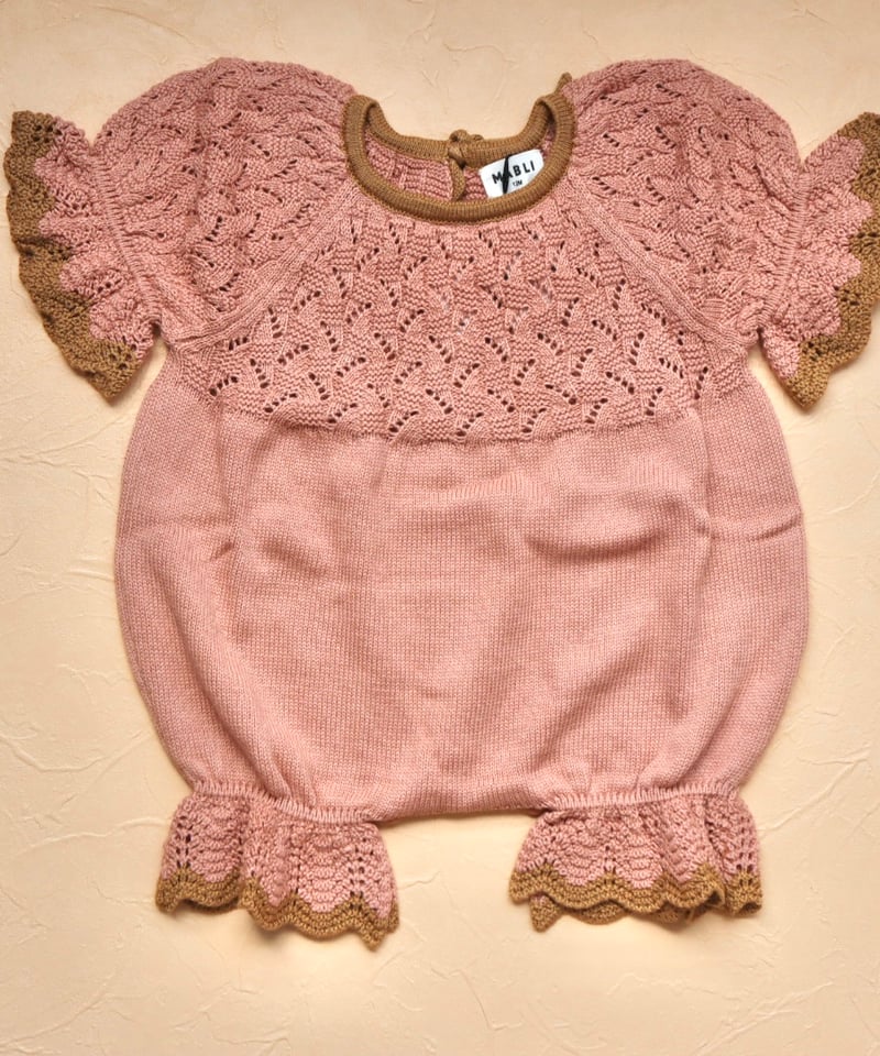 MABLI]【残りわずか！】AWENA ROMPER| PINK EARTH | RonRo