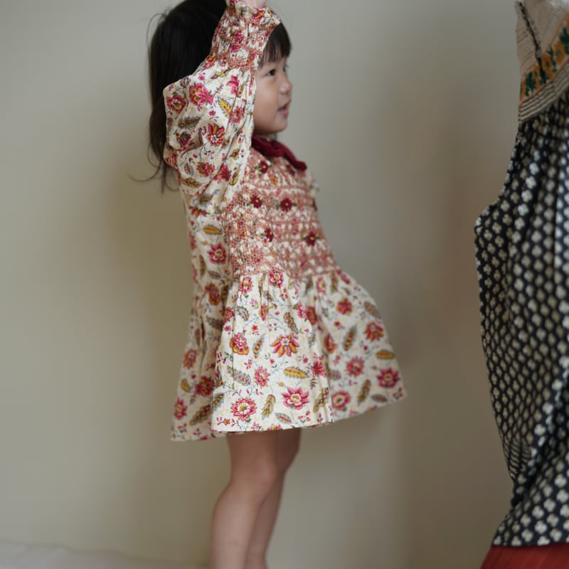 トップス Bonjour Diary HANDSMOCK BLOUSE BONJOUR DIARY Handsmock blouse with crochet collar black