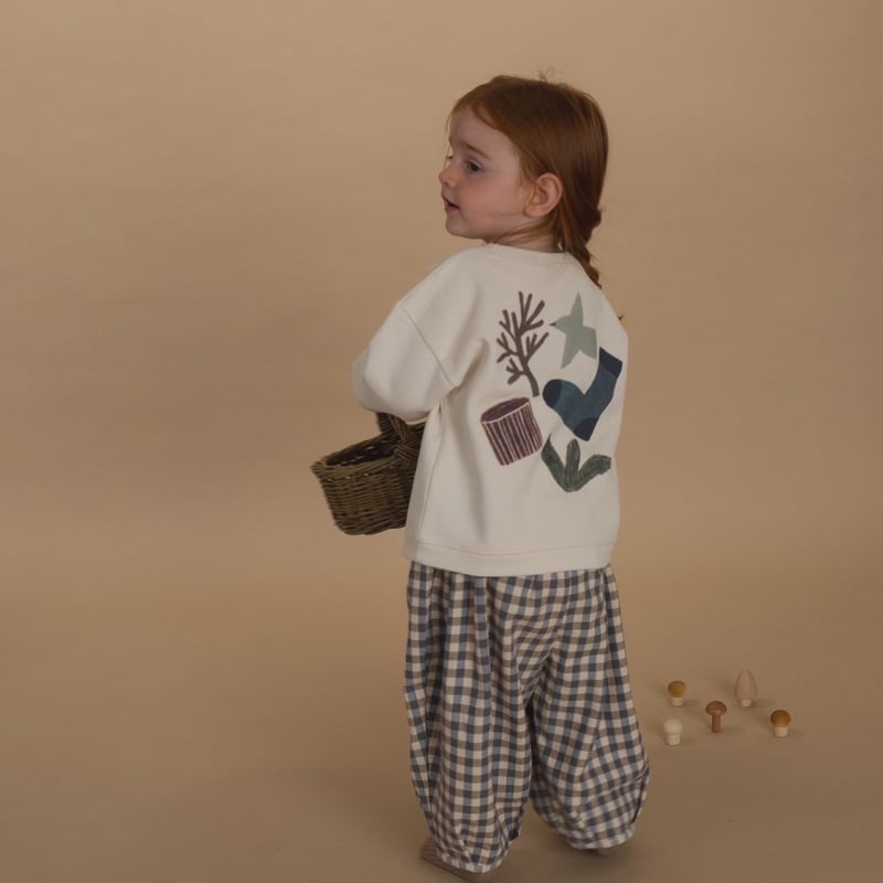 ORGANIC ZOO] Shoreline Gingham Lodge Pants