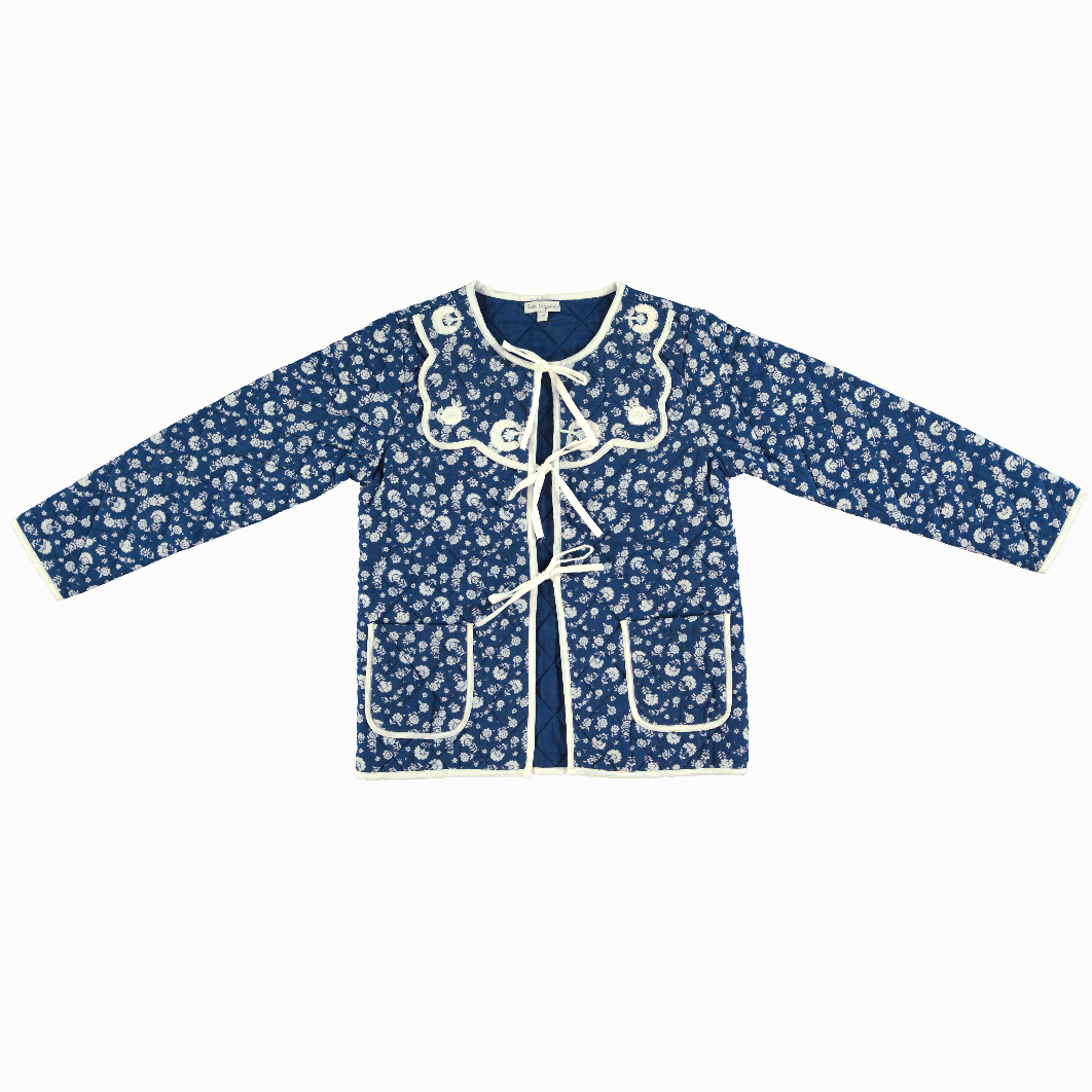 Bebe Organic] Amari Jacket | Padded Ditsy Flor