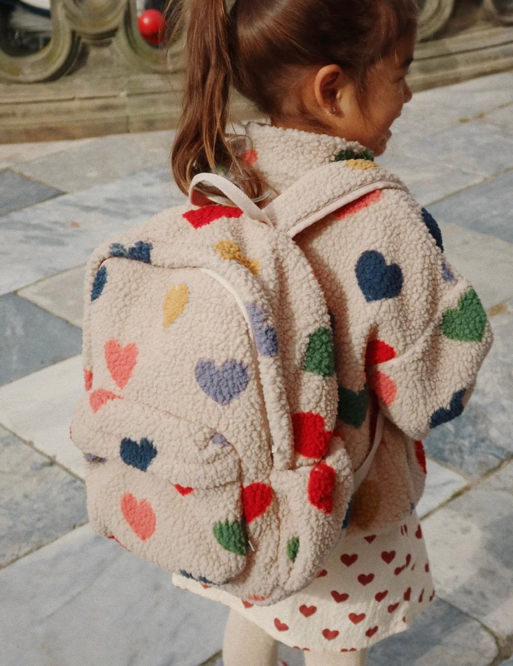 Konges Slojd]【残りわずか！】JODY TEDDY BACKPACK GRS |