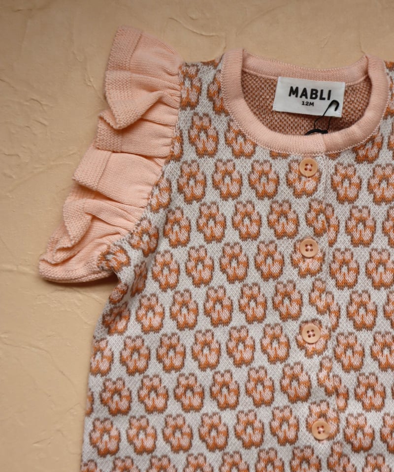 MABLI] DONUT ROMPER | BLUSH | RonRon baby and