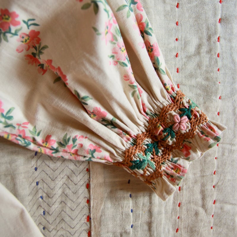 Bonjour Diary Tunique Blouse 刺繍チュニック2y Bonjour Diary Tunique Blouse 刺繍チュニック2y Bonjour Diary