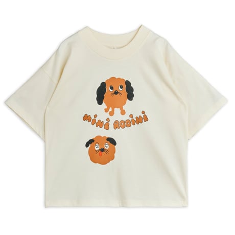 [mini rodini] Doggies sp ss tee | Off-white