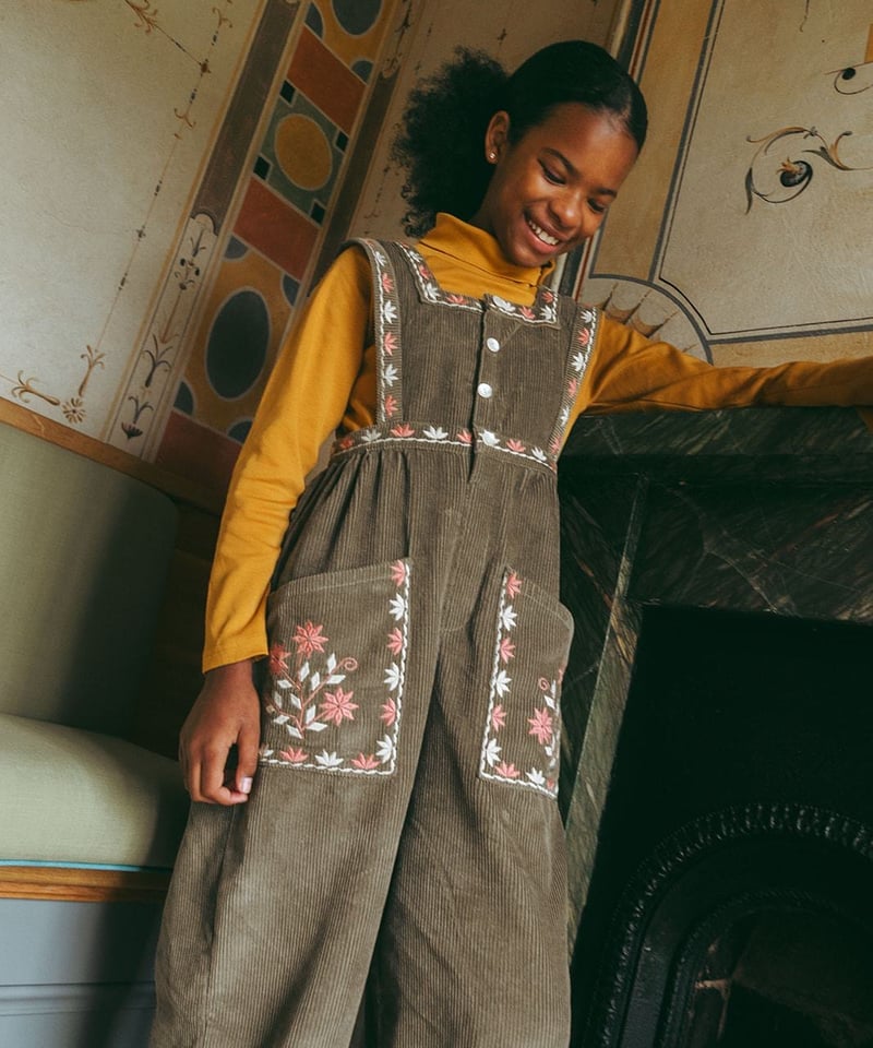 Lali Kids]【残りわずか！】Clara Romper | Cypress Cordu