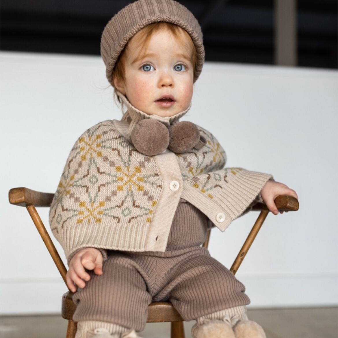 【美品】MABLI DUNGAREES 3y マブリ ニット リブ サロペット 美品】MABLI DUNGAREES 3y マブリ ニット リブ サロペット