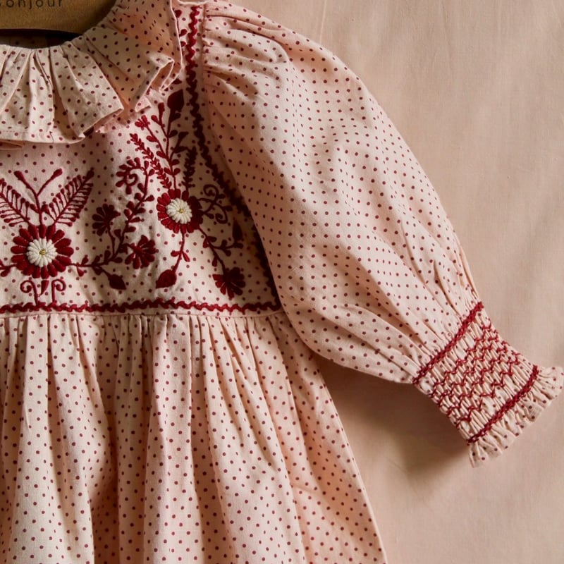 BONJOUR DIARY]【残りわずか！】IRIS TUNIQUE | Pink dot