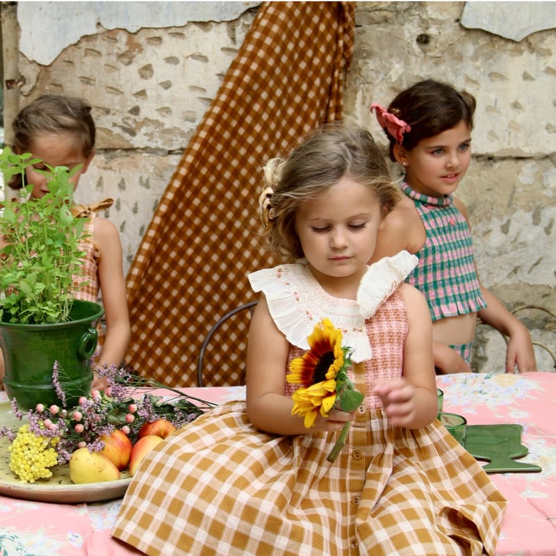 Bonjour Diary Ibiza top + hair clip 6y