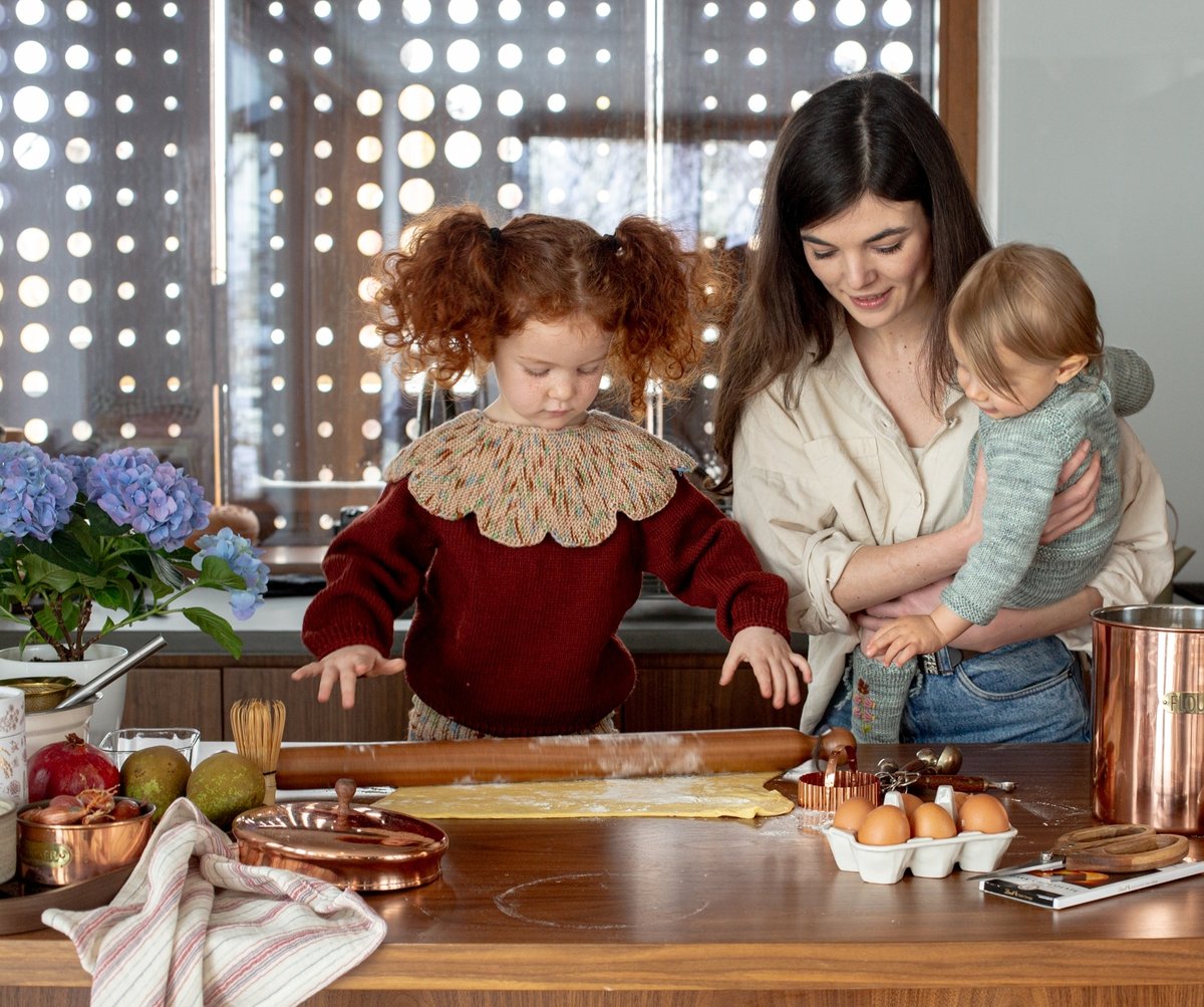 poppy⭐︎他者厳禁　kalinka ニット emma set 18M Kalinka] Emma Set | Mint | RonRon baby and mom