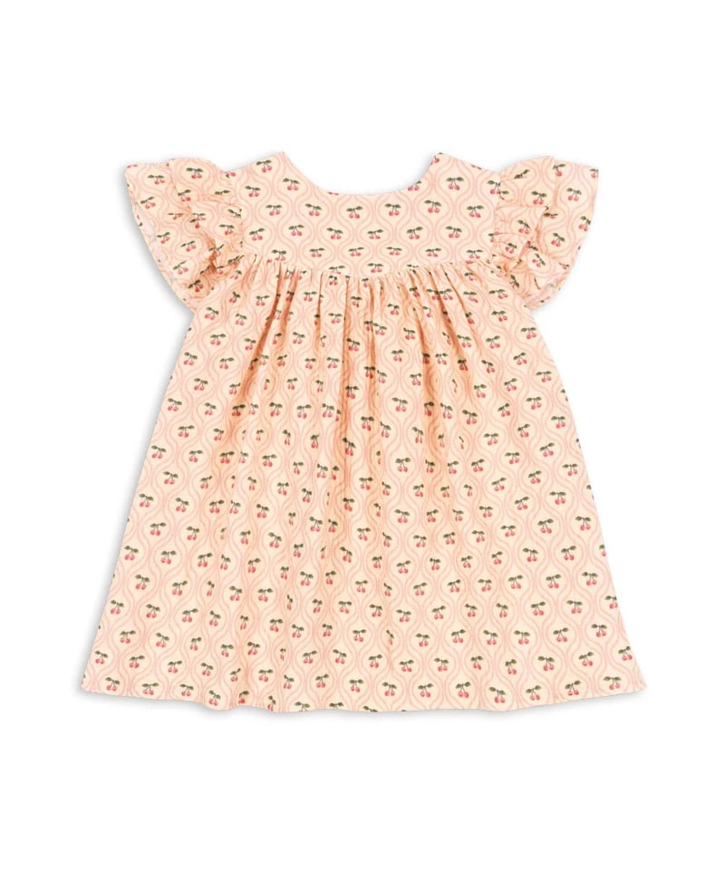Konges Slojd] COCO DRESS GOTS | CHERRY PINK MO