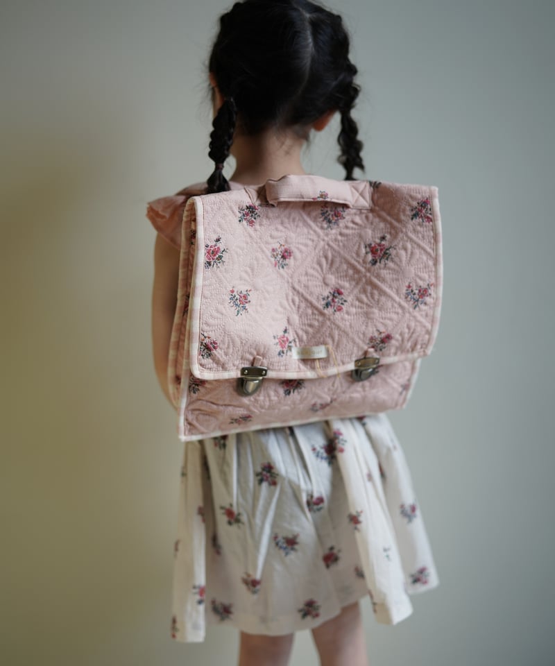 bonjour diary ジャガードset ラスト4Y》Bonjour Diary / Top & Panty Set - Flowers lurex ecru