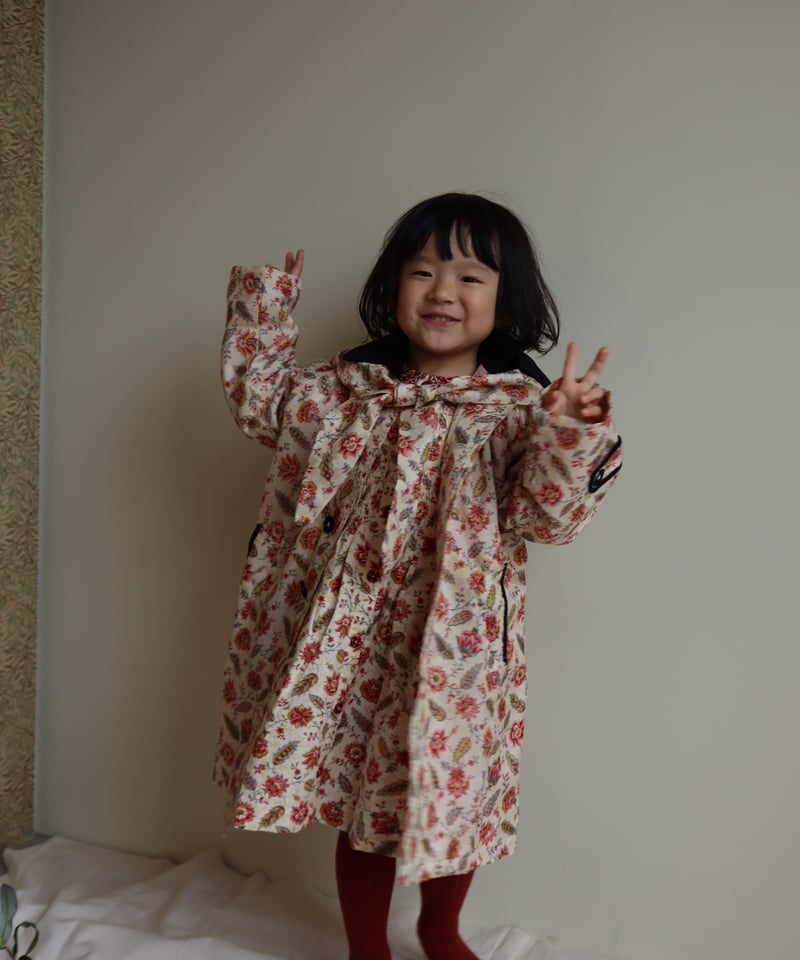 BONJOUR DIARY] TRENCH COAT | Aline print | Ro