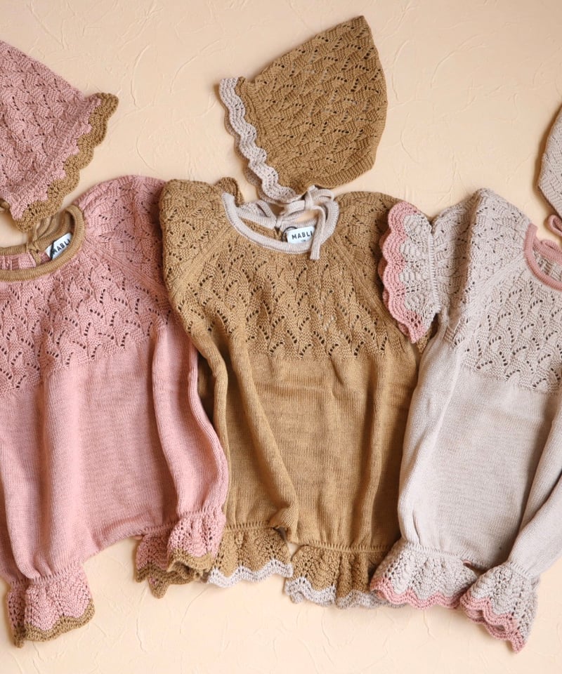 MABLI]【残りわずか！】AWENA ROMPER| PINK EARTH | RonRo