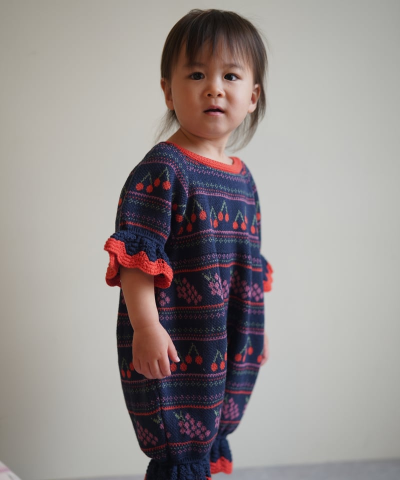 MABLI] MIO ROMPER | NAVY | RonRon baby and mo