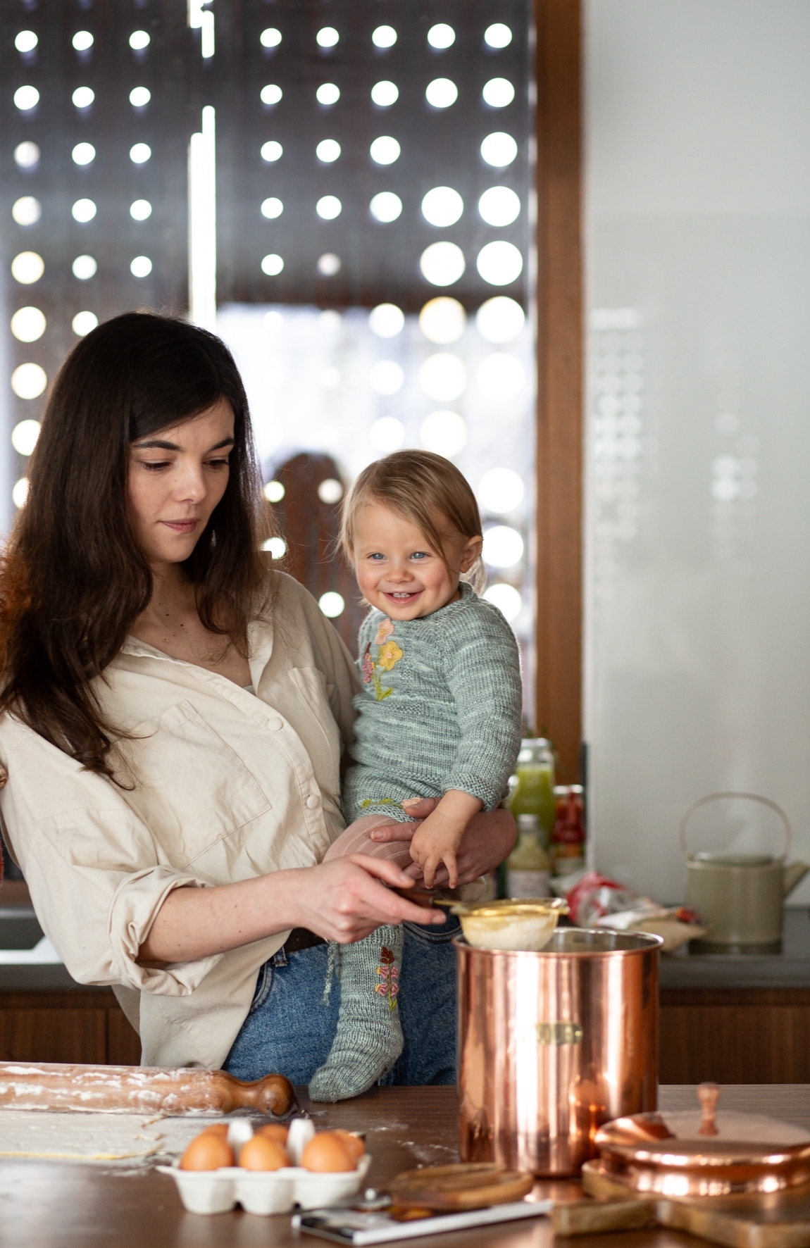 Kalinka] Emma Set | Mint | RonRon baby and mom