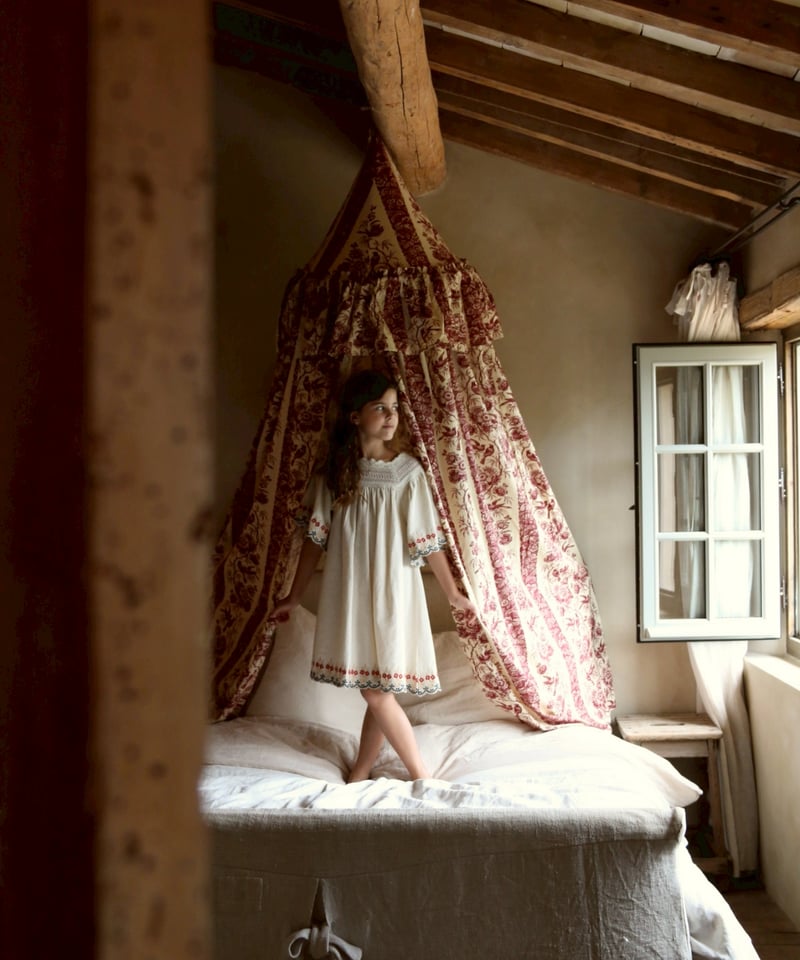 BONJOUR DIARY] Dress | Naural cotton flex wit