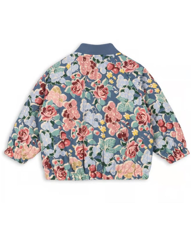 konges sloejd 花柄刺繍ジャケット 3Y Konges Slojd] JUNO PRINTED BOMBER JACKET | BL