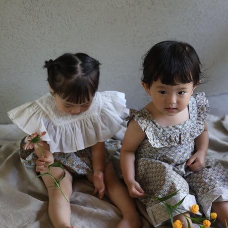 [Ron Ron Baby & Mom]【再入荷！】07.lace frill collar(off-white)