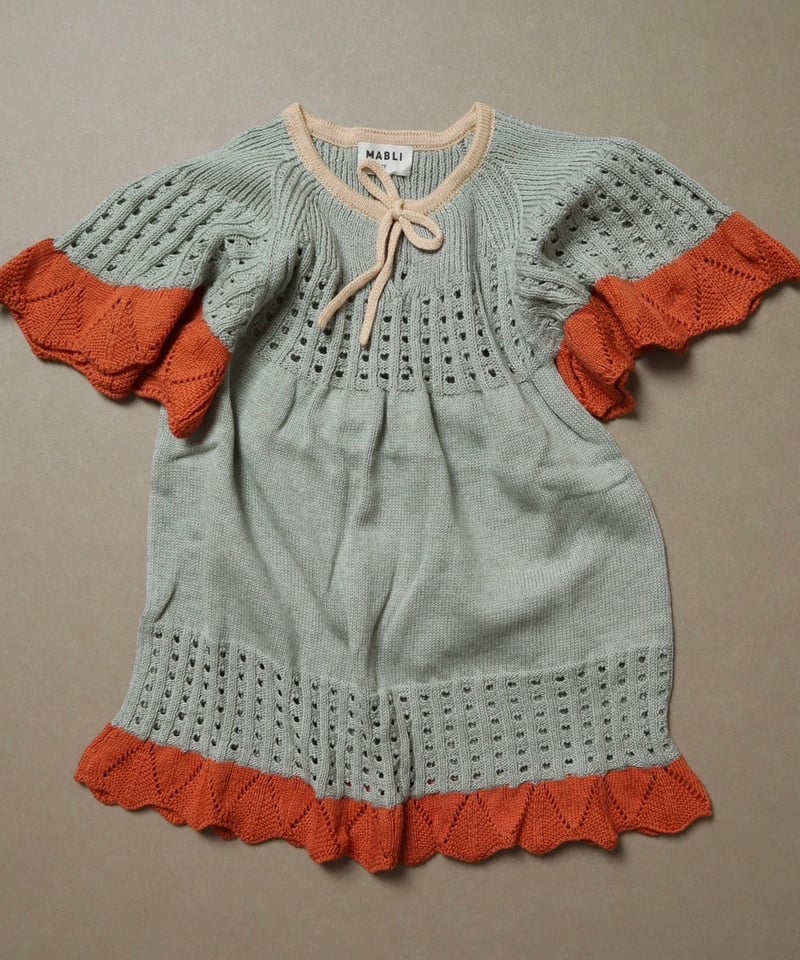 MABLI]【残りわずか！】EIRLYS DRESS | EUCALYPTUS | Ron