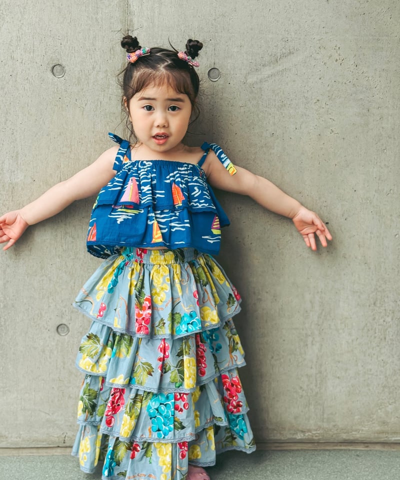 Maison Mangostan]【LAST1！！】Ruffles Uvas Skirt L