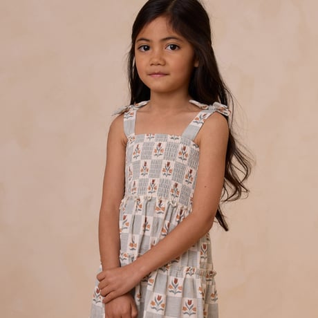 [Rylee+Cru] TAYLOR DRESS  | GARDEN GRID