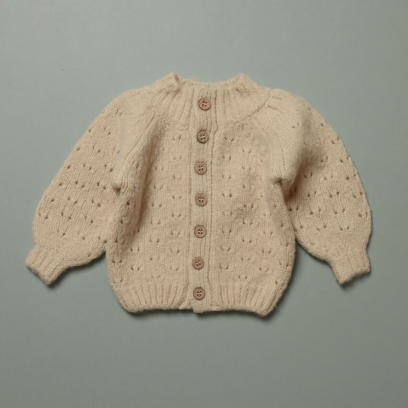 Rylee Cru] TULIP CARDIGAN || NATURAL | RonRon