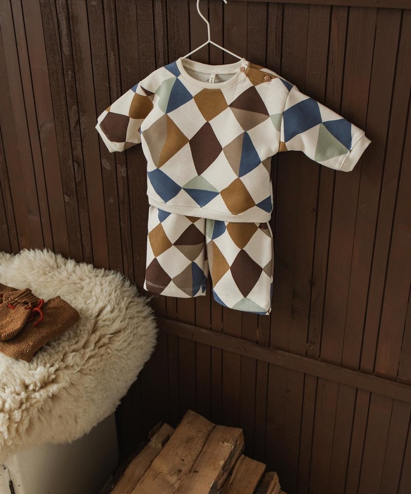 ORGANIC ZOO]【残りわずか！】Kite Patchwork Sweatshirt