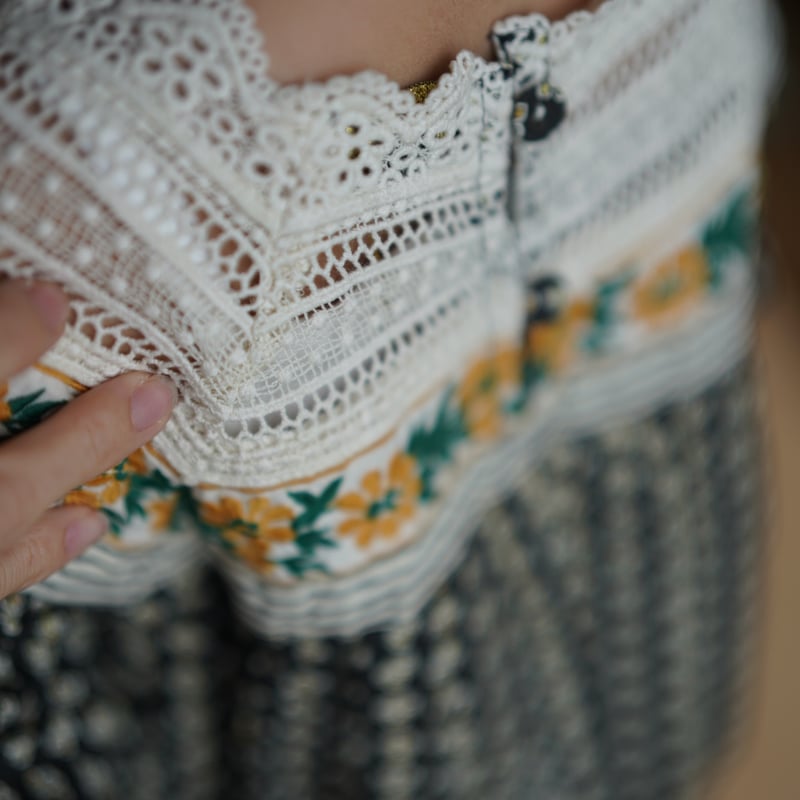 BONJOUR DIARY]【残りわずか！】DRESS | Provencal print