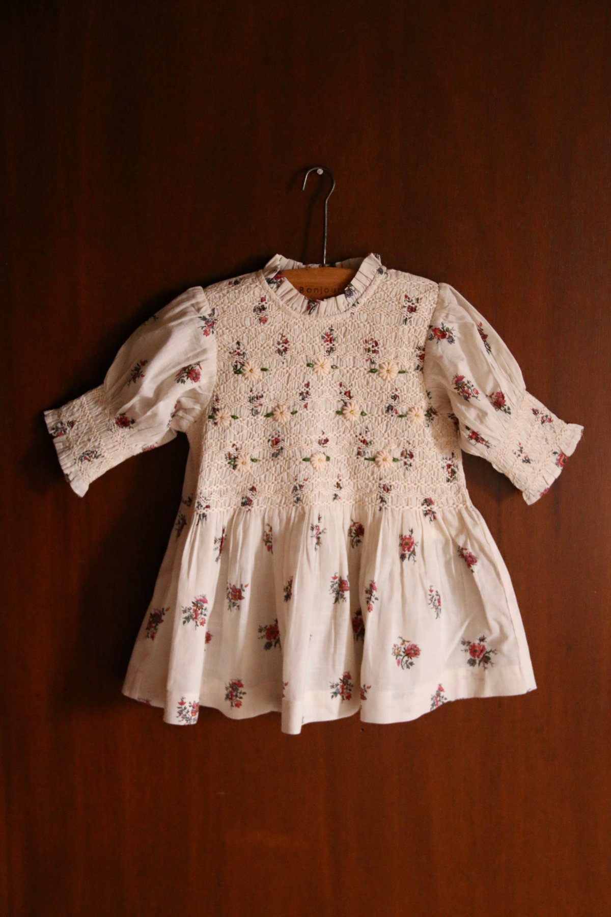 BONJOUR DIARY]【残りわずか！】Handsmocks blouse | Gard