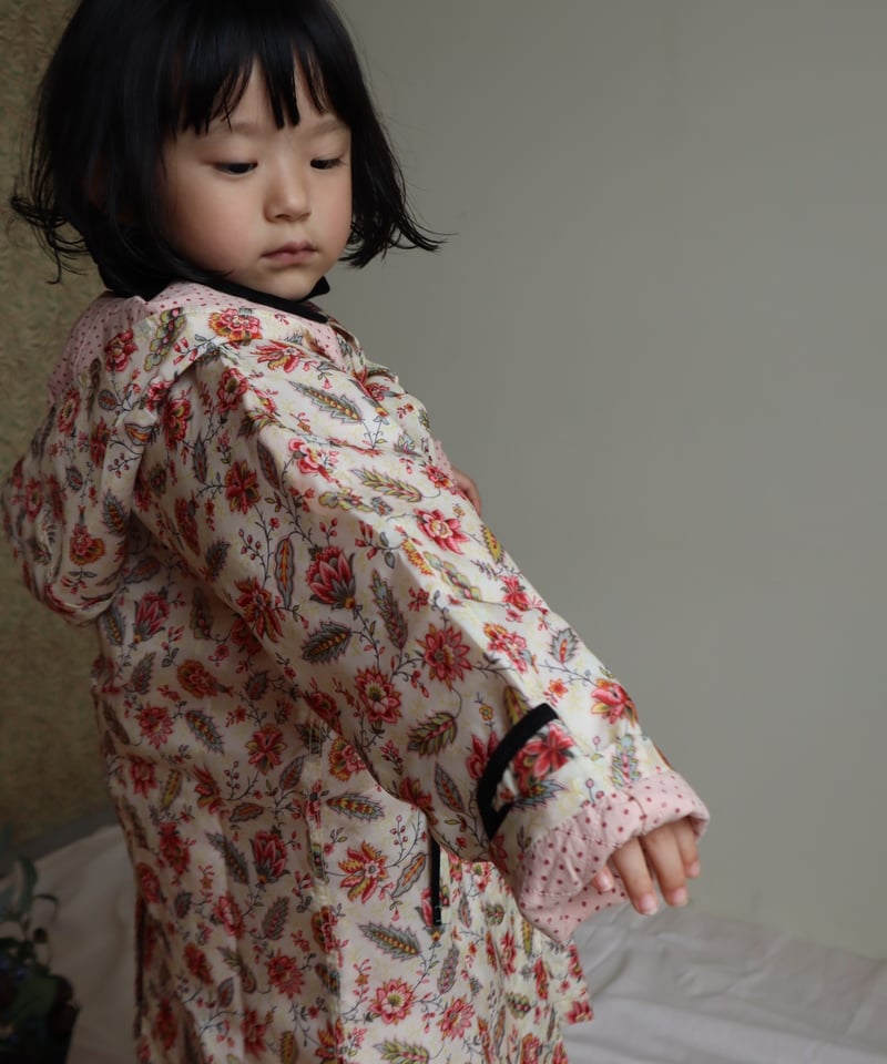 BONJOUR DIARY] TRENCH COAT | Aline print | Ro