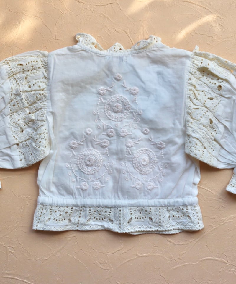 Bebe Organic]【LAST1！！】Amara Blouse | Pearl Cot