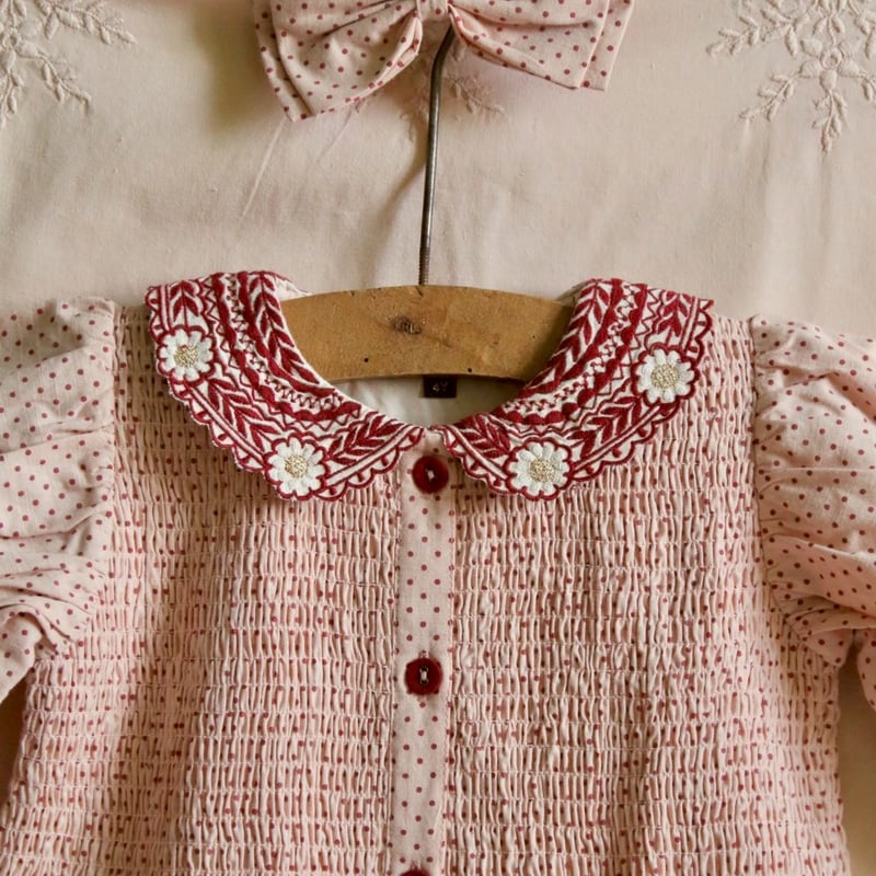 BONJOUR DIARY]【残りわずか】TUNIQUE WITH HAIR CLIP |