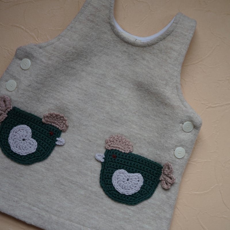 Kalinka]【残りわずか！】Caspian Chicken Dress | Mousse