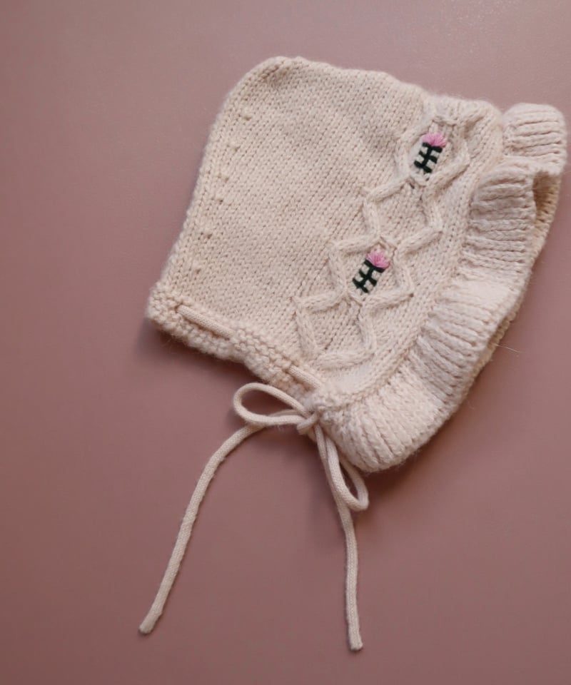 Bebe Organic]【残りわずか！】Rosine Bonnet | Shell Pin