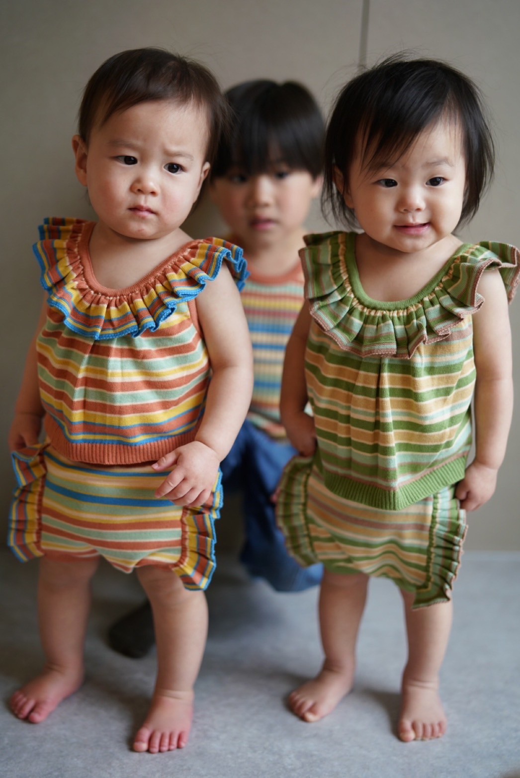 MABLI]【LAST1！！】NERYS BLOOMERS | MEADOW STRIPE