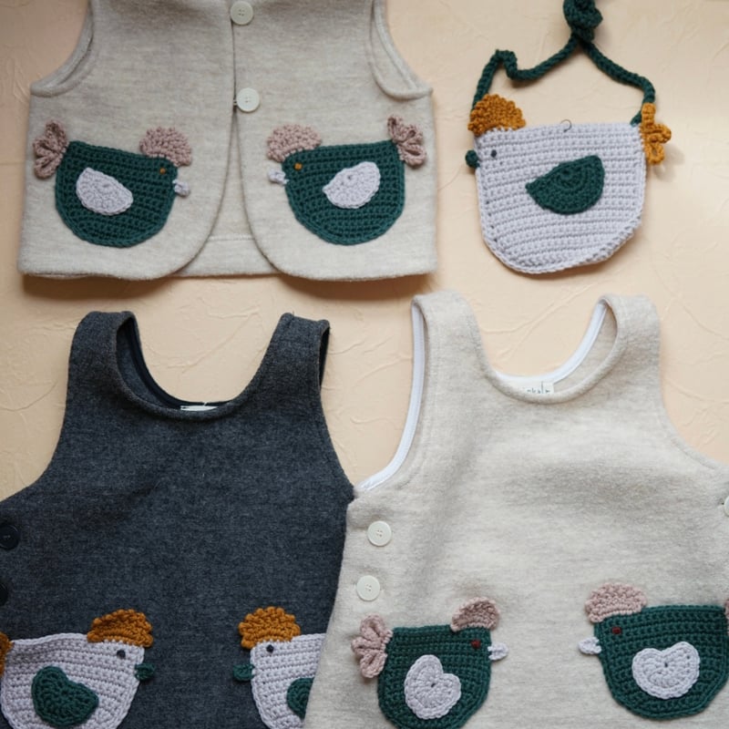 Kalinka] Caspian Chicken Vest | Mousse | RonRo