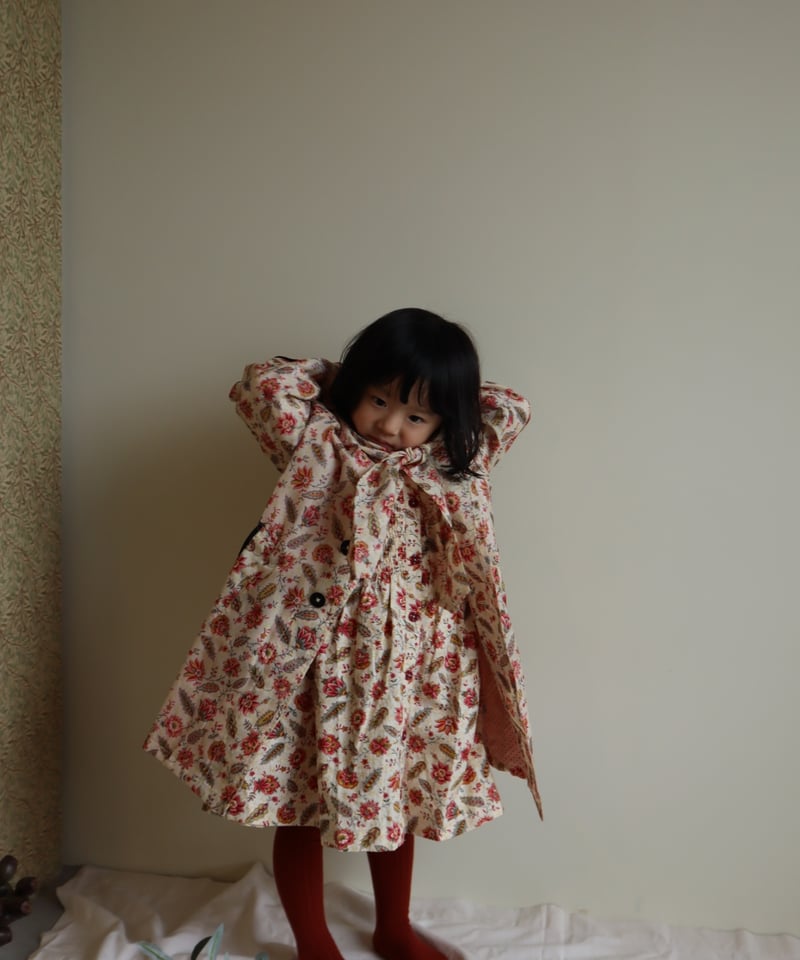 BONJOUR DIARY] TRENCH COAT | Aline print | Ro